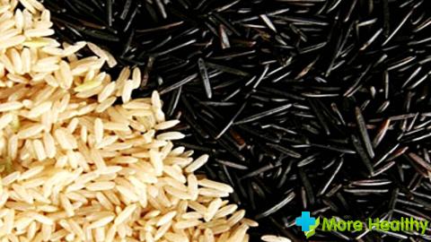 Длинный черный рис